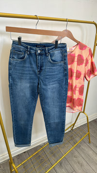 Toxik Highwaisted Boyfriend Denim Jeans