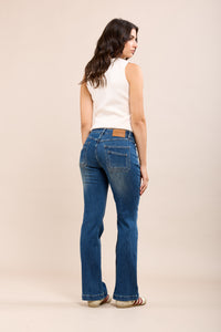 Toxik Highwaisted Denim Slim Leg Bootcut Jeans