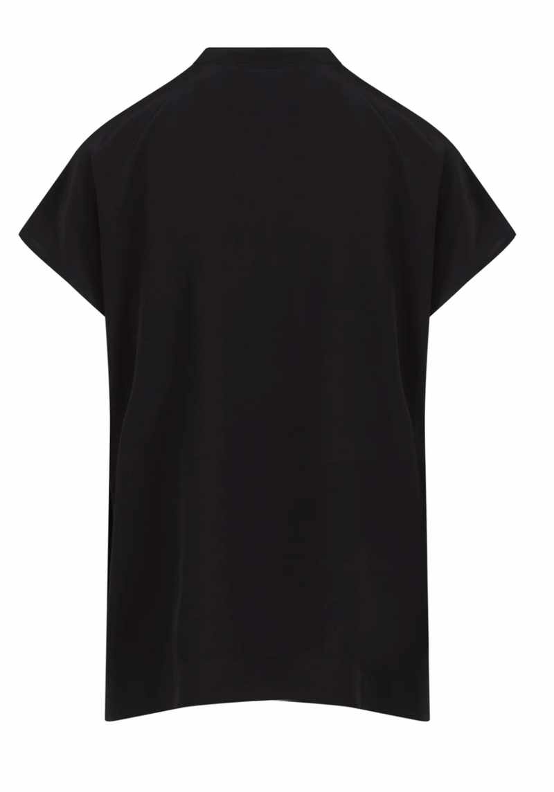 Coster Copenhagen Black Top with Key Hole Detailing, N1000