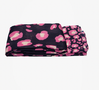 Ruby 67 Bernie Pink Leopard Scarf