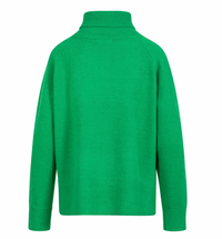 Coster Copenhagen Lush Green Cowl Neck Longline Knit