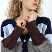 Coster Copenhagen Colourblock Furry Knit Cardigan