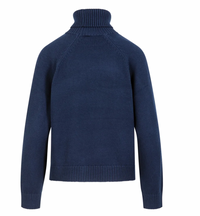 Coster Copenhagen Eclipse Navy Blue Cowl Neck Knit