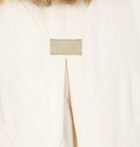 Coster Copenhagen Pearl Cream Quilted Bomber Jacket