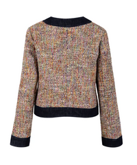 Coster Copenhagen Boucle Jacket with Denim Detailing, 264-8400