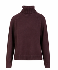 Coster Copenhagen Bordeaux Cowl Neck Knit