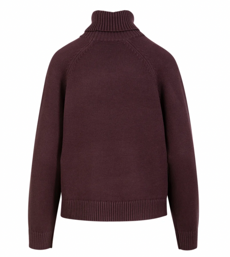 Coster Copenhagen Bordeaux Cowl Neck Knit