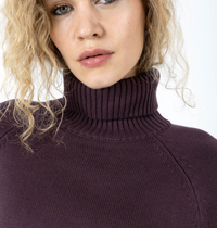 Coster Copenhagen Bordeaux Cowl Neck Knit