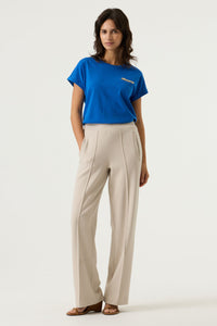 Garcia Summer Cobalt 'Amore' Logo T-Shirt, O260001