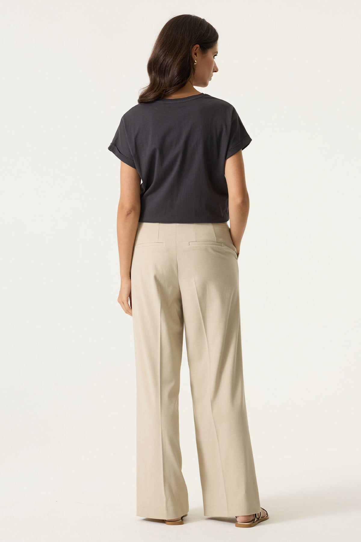 Garcia Anthracite Grey 'Amore' Logo T-Shirt, O260001