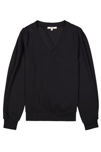 Garcia Black Modal Supersoft V-Neck Sweatshirt, T40261