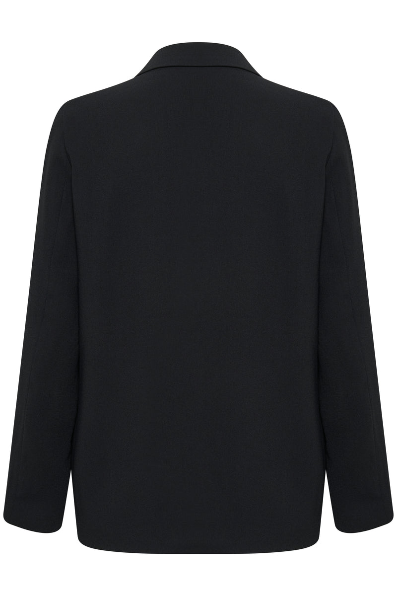 Soaked in Luxury Shirley Black Long Sleeve Blazer, 30405412