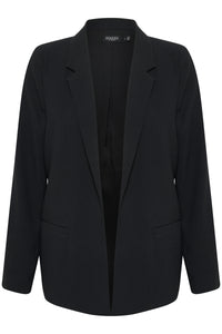 Soaked in Luxury Shirley Black Long Sleeve Blazer, 30405412