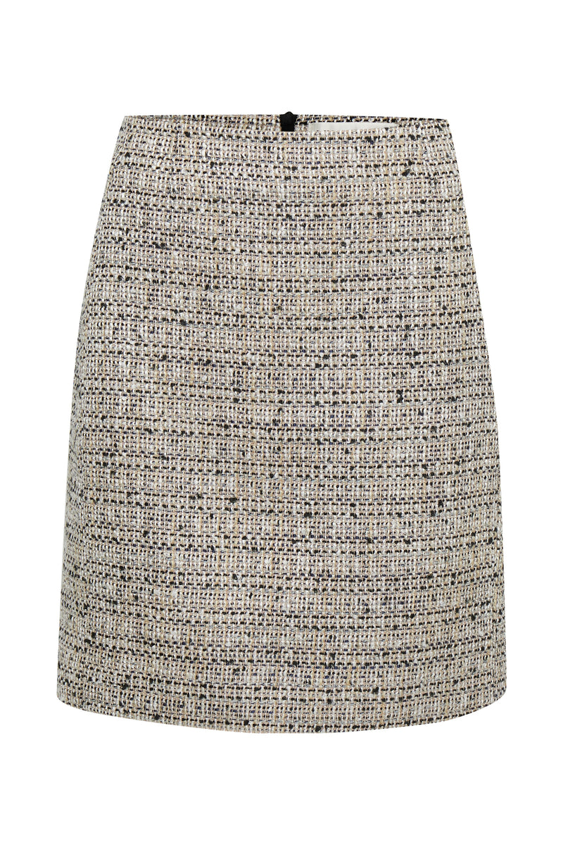 InWear Zhanna Lurex Tweed Skirt freeshipping - Ruby 67 Boutique